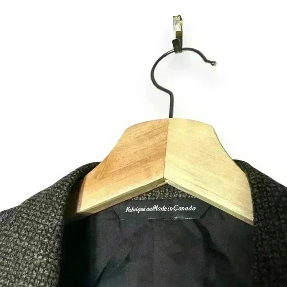 Ermenegildo Zegna Sport Coat Blazer Wool Cashmere Regular Size 42 Tan Formal VTG - Picture 3 of 13